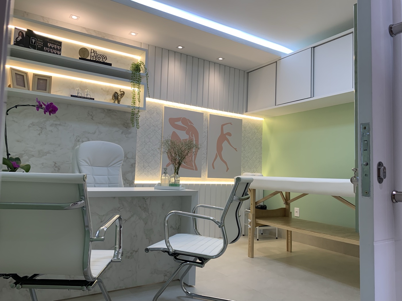 Sala de pilates da Corporis — equipamentos MetaLife